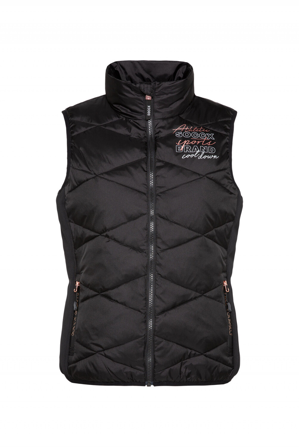 Утепленный жилет soccx 'Free Yourself SCX Sport', черный
Утепленный жилет soccx 'Free Yourself SCX Sport', черный