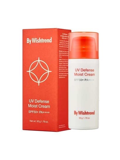 Увлажняющий крем, солнцезащитный крем, SPF 50+ PA++++, 50 г By Wishtrend UV Defense
Увлажняющий крем, солнцезащитный крем, SPF 50+ PA++++, 50 г By Wishtrend UV Defense
