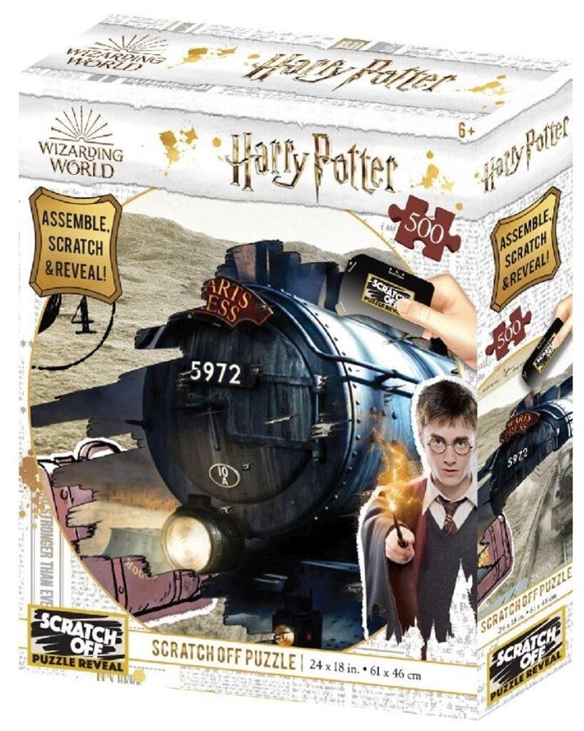 Пазл Rebel, магический, скретч-карта 500 HP Hogwarts Express, 500 шт.
Пазл Rebel, магический, скретч-карта 500 HP Hogwarts Express, 500 шт.