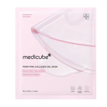Pdrn Pink коллагеновая гелевая маска Medicube
Pdrn Pink коллагеновая гелевая маска Medicube