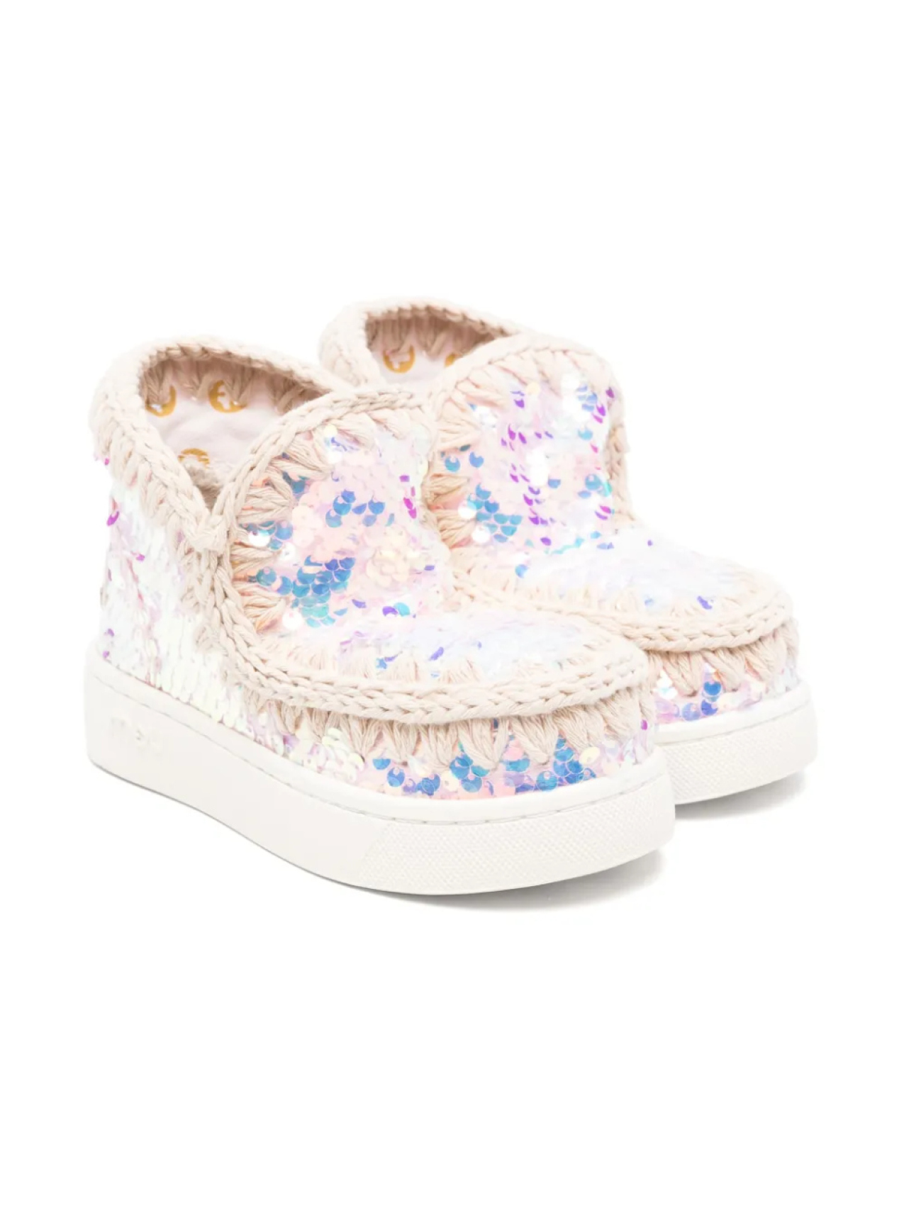 Вязаные ботильоны Mou Kids, нейтральный
Вязаные ботильоны Mou Kids, нейтральный