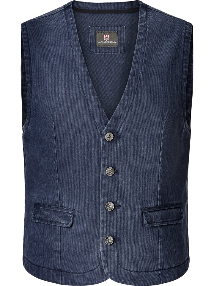 Утепленный жилет Jan Vanderstorm, синий
Утепленный жилет Jan Vanderstorm, синий