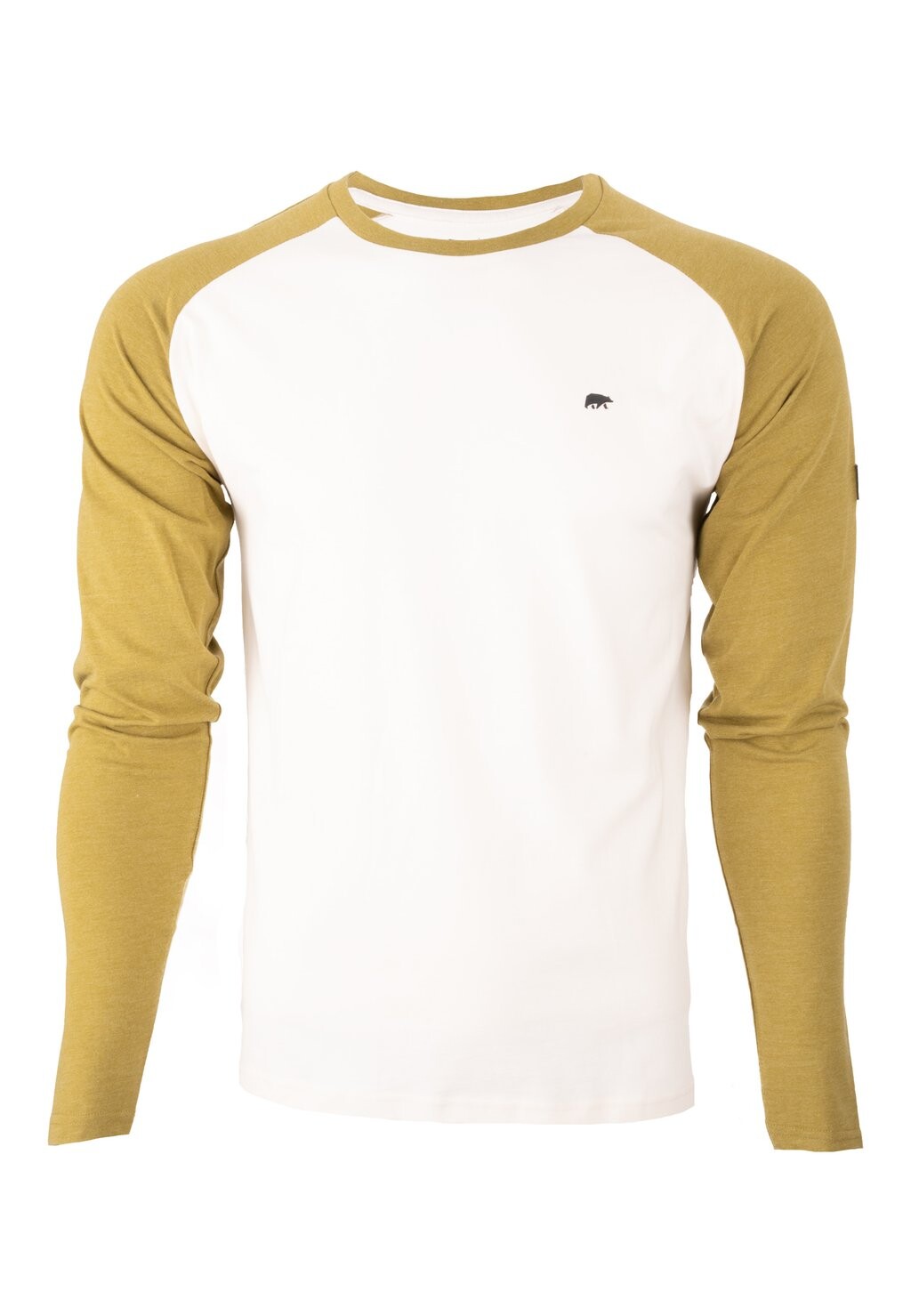 Топ с длинными рукавами MIT GUMMI-PATCH FORSBERG, оливковый 
Топ с длинными рукавами MIT GUMMI-PATCH FORSBERG, оливковый