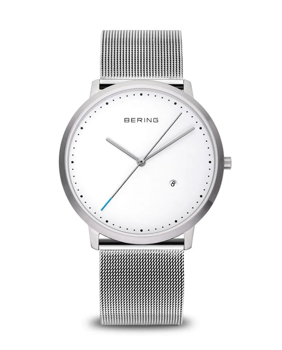 Мужские часы 11139-004 CLASSIC со стальным браслетом Bering, серебряный
Мужские часы 11139-004 CLASSIC со стальным браслетом Bering, серебряный