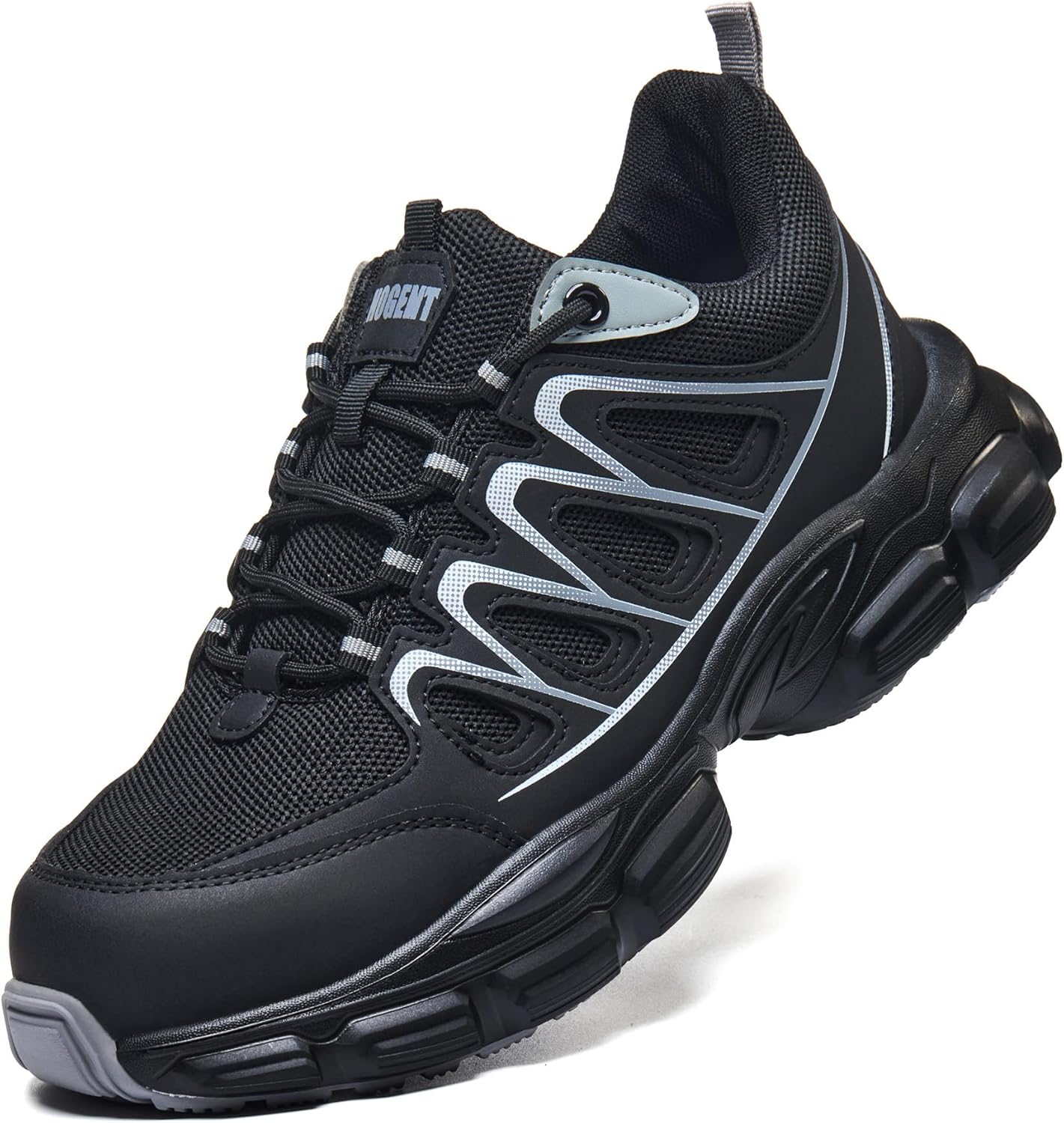 Стальные ботинки для женщин и мужчин, широкие, противоскользящие, композитные кроссовки, неразрушимые, удобные, безопасные теннисные туфли, легкие, дышащие строительные кроссовки, прокалываемые, эргономичный дизайн Hogent, черный
Стальные ботинки для женщин и мужчин, широкие, противоскользящие, композитные кроссовки, неразрушимые, удобные, безопасные теннисные туфли, легкие, дышащие строительные кроссовки, прокалываемые, эргономичный дизайн Hogent, черный