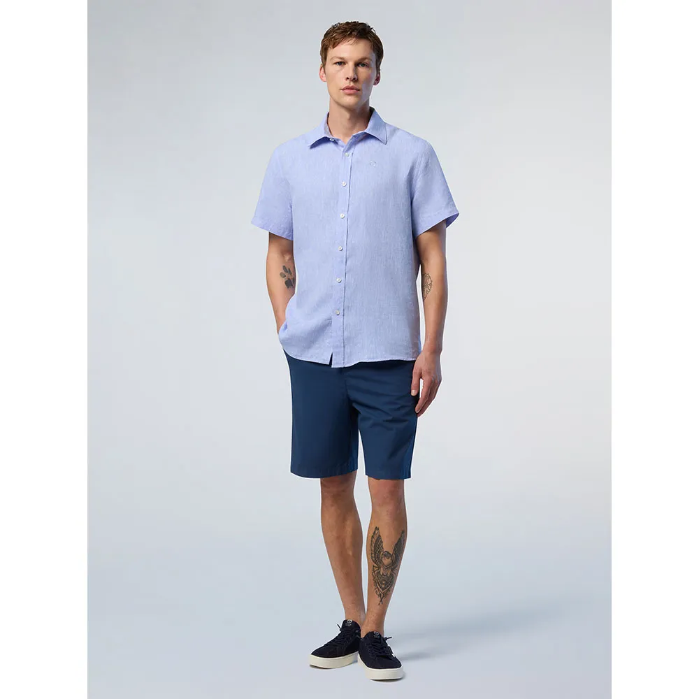 Рубашка с коротким рукавом North Sails 664370, синий 
Рубашка с коротким рукавом North Sails 664370, синий