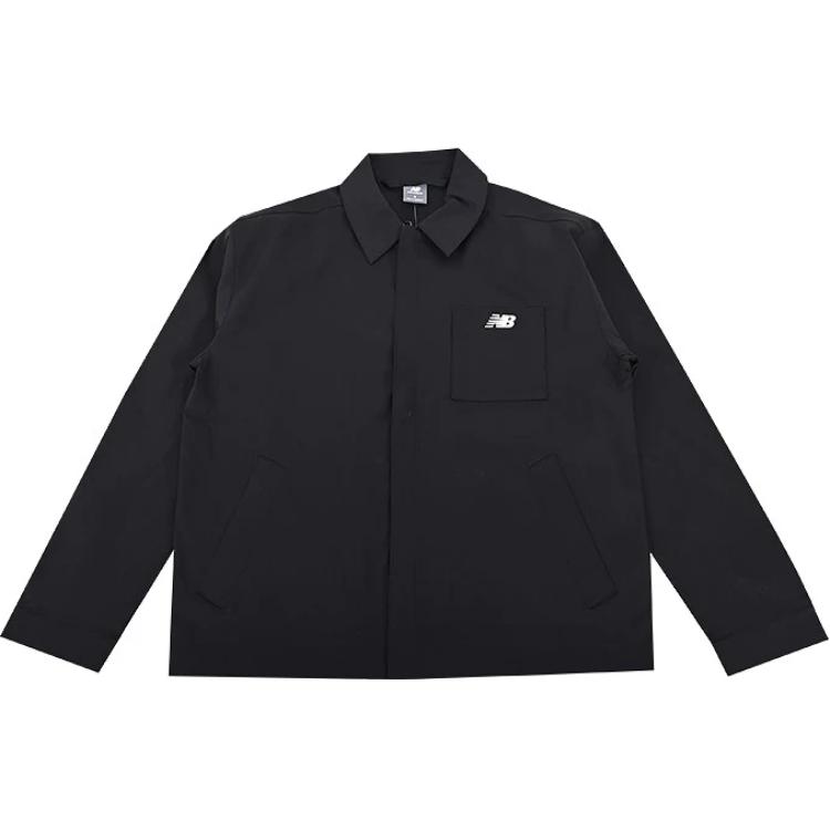 Рубашка-куртка с вышитым логотипом New Balance, черный
Рубашка-куртка с вышитым логотипом New Balance, черный