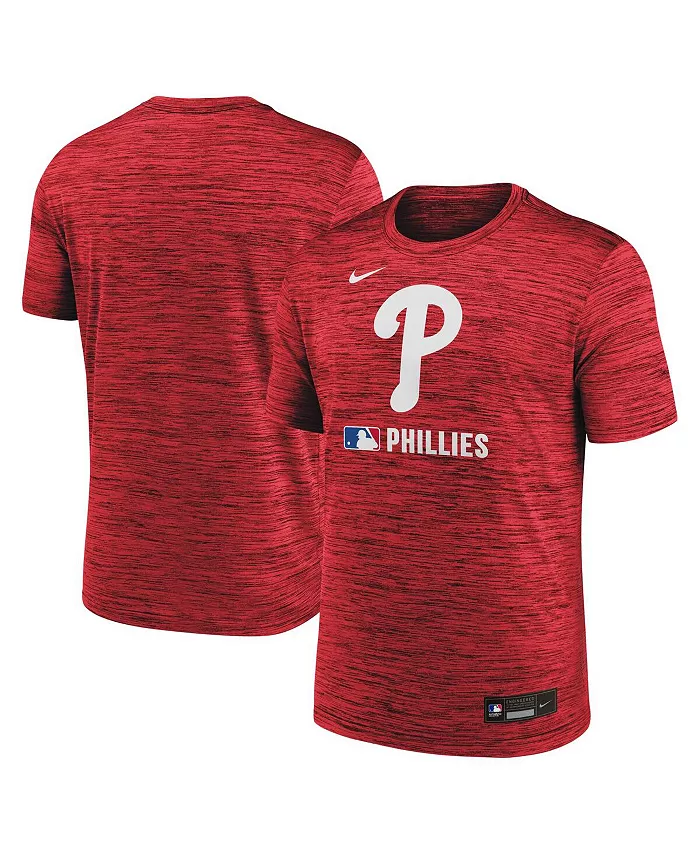 Мужская красная футболка Philadelphia Phillies Authentic Collection Velocity Performance для тренировок Nike
Мужская красная футболка Philadelphia Phillies Authentic Collection Velocity Performance для тренировок Nike
