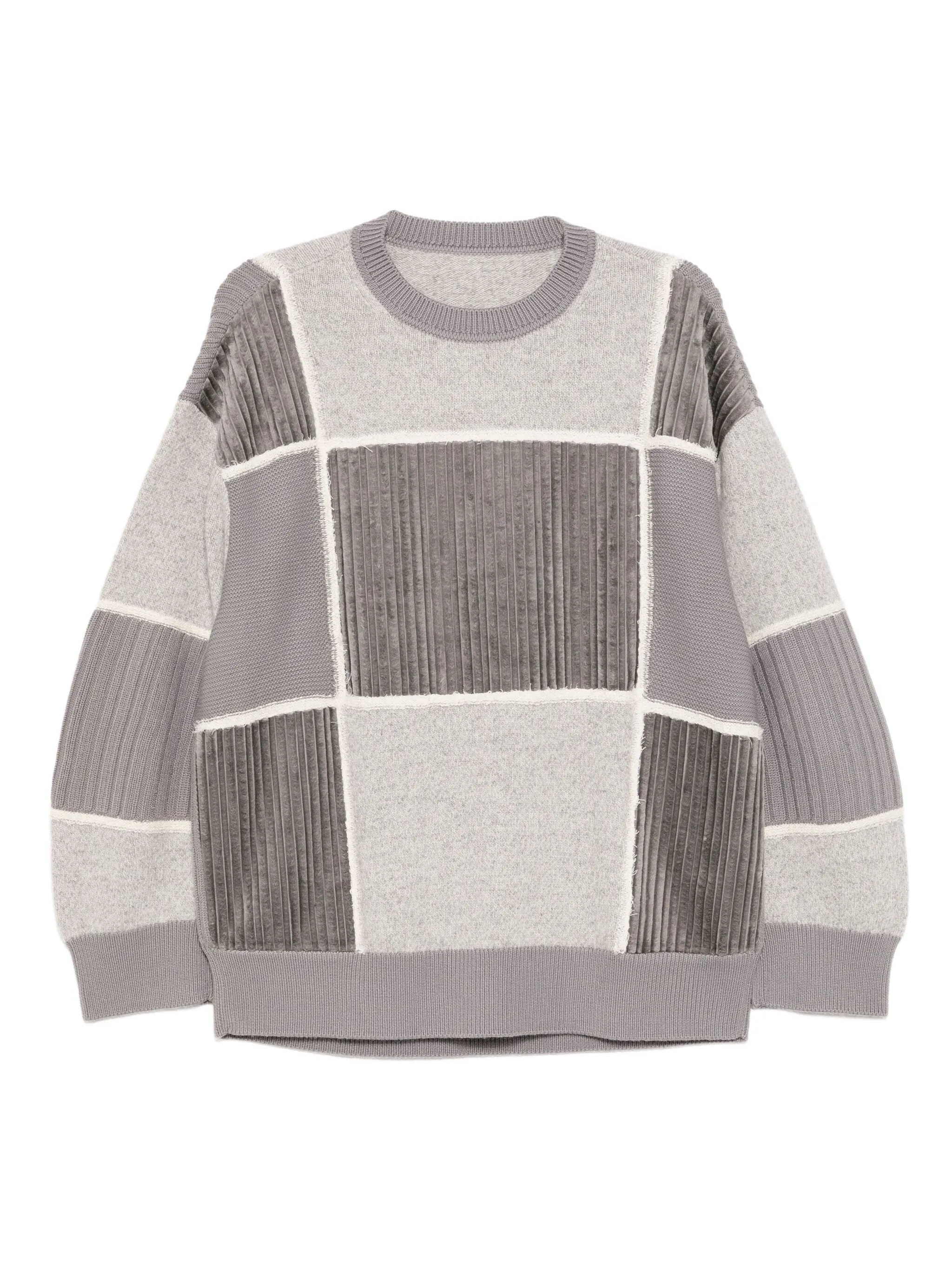 Джемпер в технике пэчворк Croquis, серый
Джемпер в технике пэчворк Croquis, серый