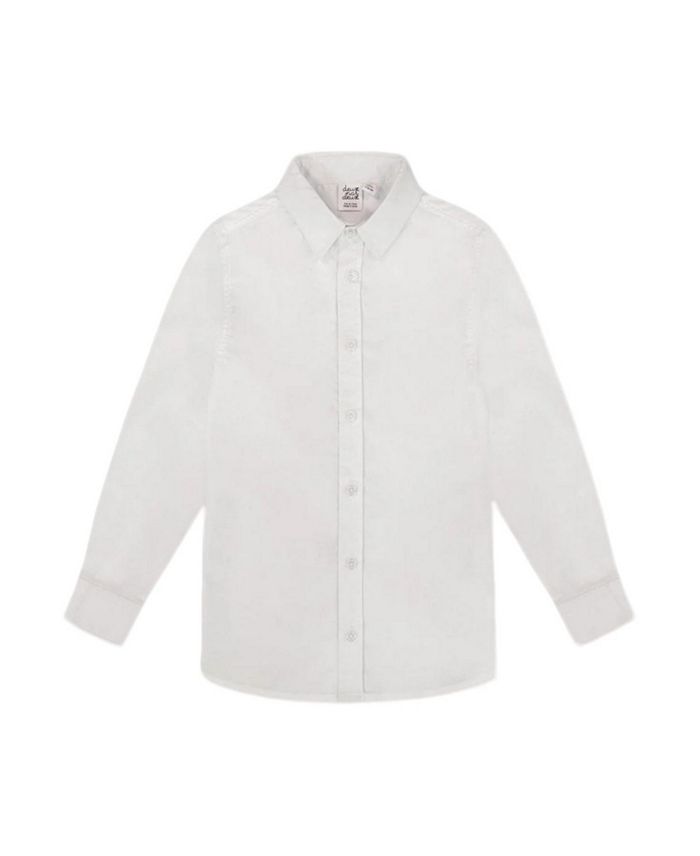 Детская рубашка с длинным рукавом на пуговицах - для мальчиков Deux par Deux, белый
Детская рубашка с длинным рукавом на пуговицах - для мальчиков Deux par Deux, белый