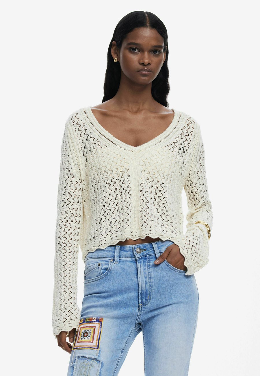 Джемпер Desigual CROPPED OPENWORK, Beige
Джемпер Desigual CROPPED OPENWORK, Beige