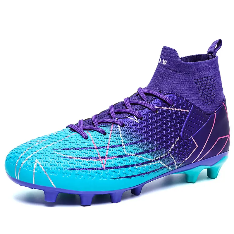 Детские футбольные бутсы средней высоты с амортизацией ударов и износостойкостью D&W, фиолетовый
Детские футбольные бутсы средней высоты с амортизацией ударов и износостойкостью D&W, фиолетовый