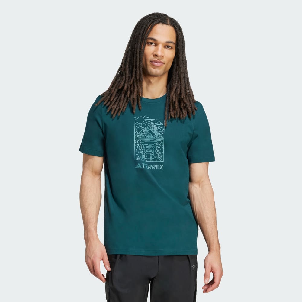 Футболка Adidas Terrex Graphic Tee, цвет Aurora Ivy
Футболка Adidas Terrex Graphic Tee, цвет Aurora Ivy