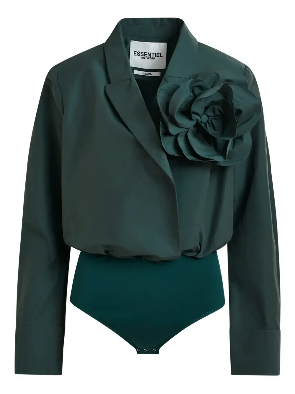 Рубашка с цветочным декором Essentiel Antwerp, зеленый
Рубашка с цветочным декором Essentiel Antwerp, зеленый