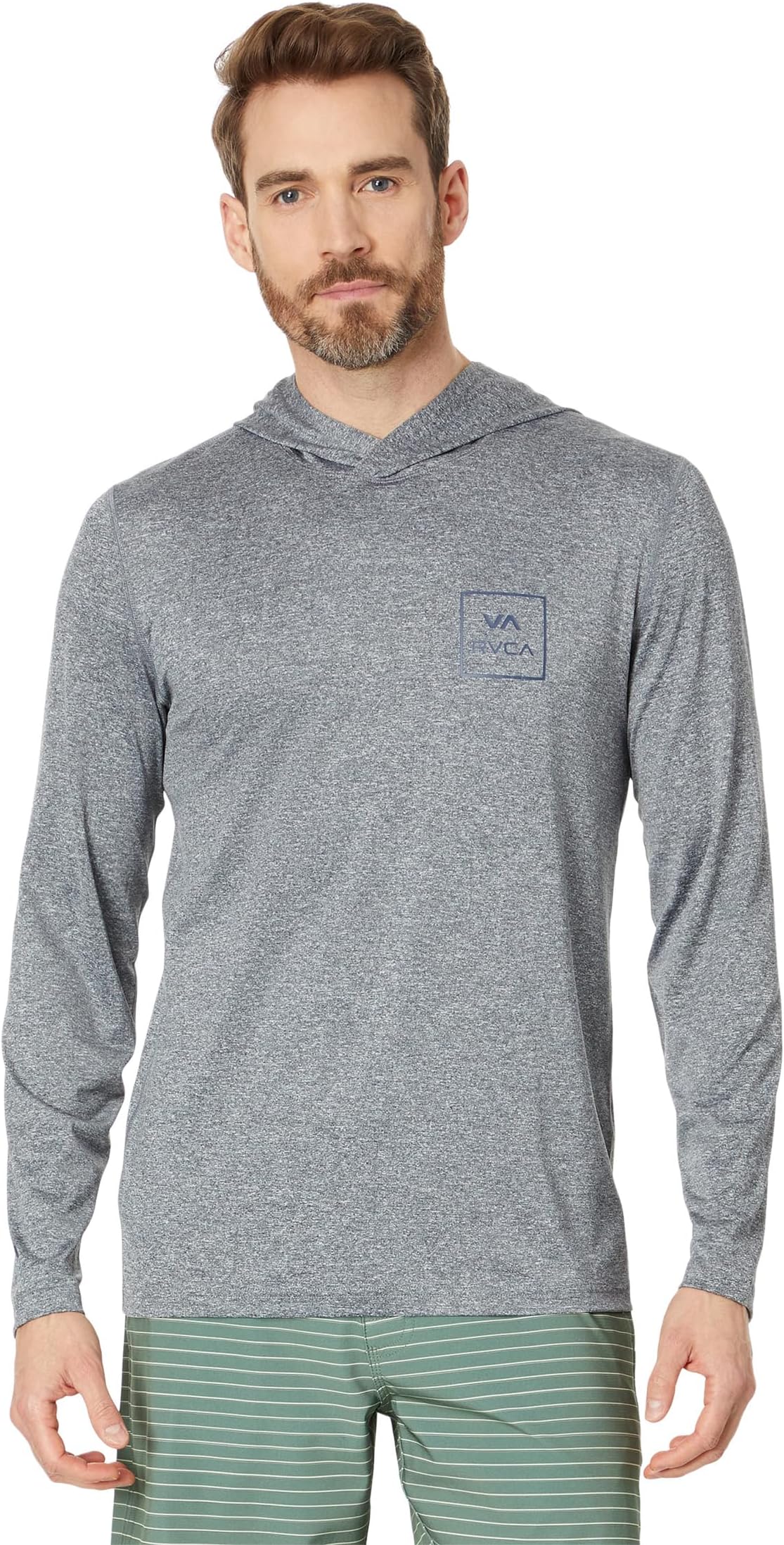 Футболка RVCA RVCA Long Sleeve Hooded Surf Tee, Heather Grey
Футболка RVCA RVCA Long Sleeve Hooded Surf Tee, Heather Grey
