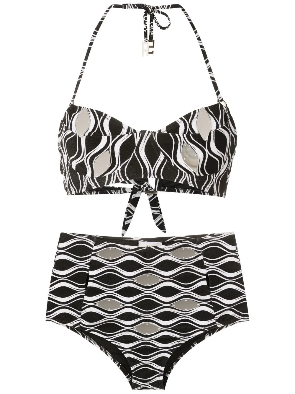 Бикини с завышенной талией Amir Slama, черный
Бикини с завышенной талией Amir Slama, черный