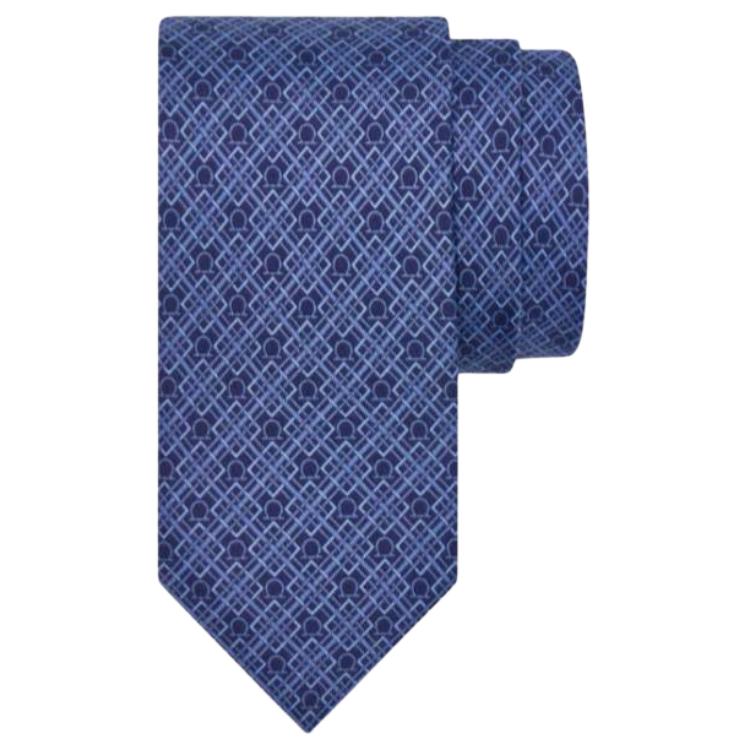 Ferragamo Мужской шелковый галстук морской синий
Ferragamo Мужской шелковый галстук морской синий