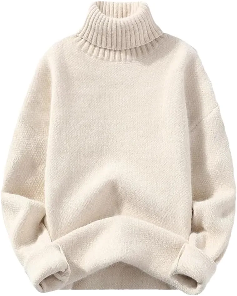 Мужской свитер водолазка вязаный
Мужской свитер водолазка вязаный