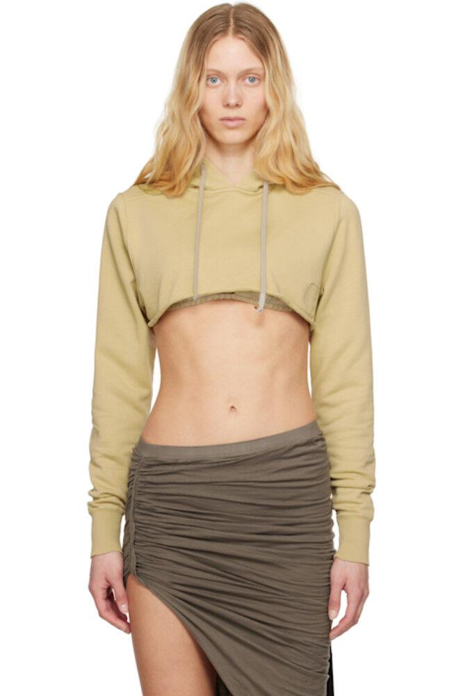 Бежевый Голливуд Укороченный Худи Rick Owens DRKSHDW
Бежевый Голливуд Укороченный Худи Rick Owens DRKSHDW