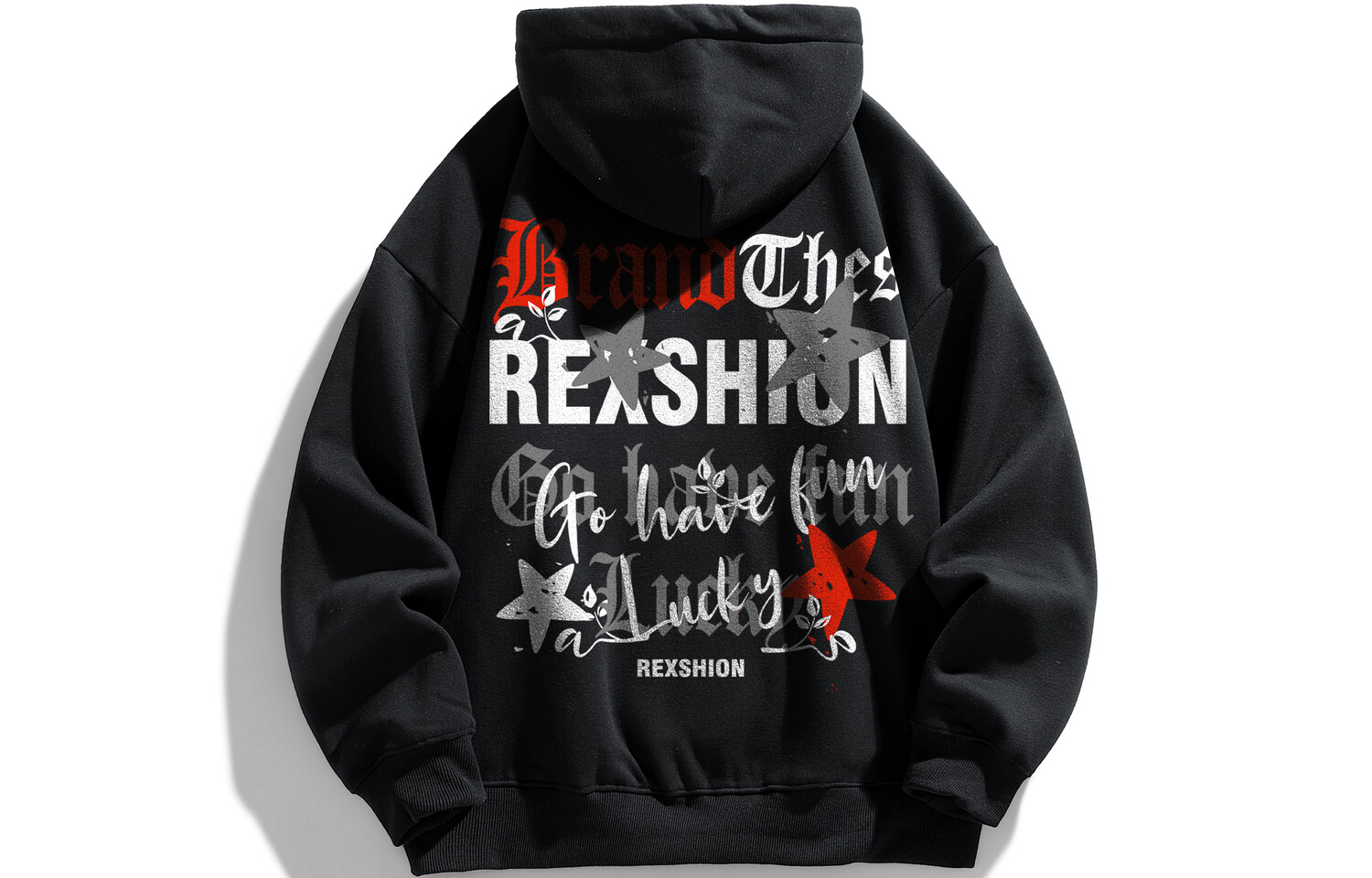 REXSHION Толстовка унисекс, Черный (на флисовой подкладке)
REXSHION Толстовка унисекс, Черный (на флисовой подкладке)