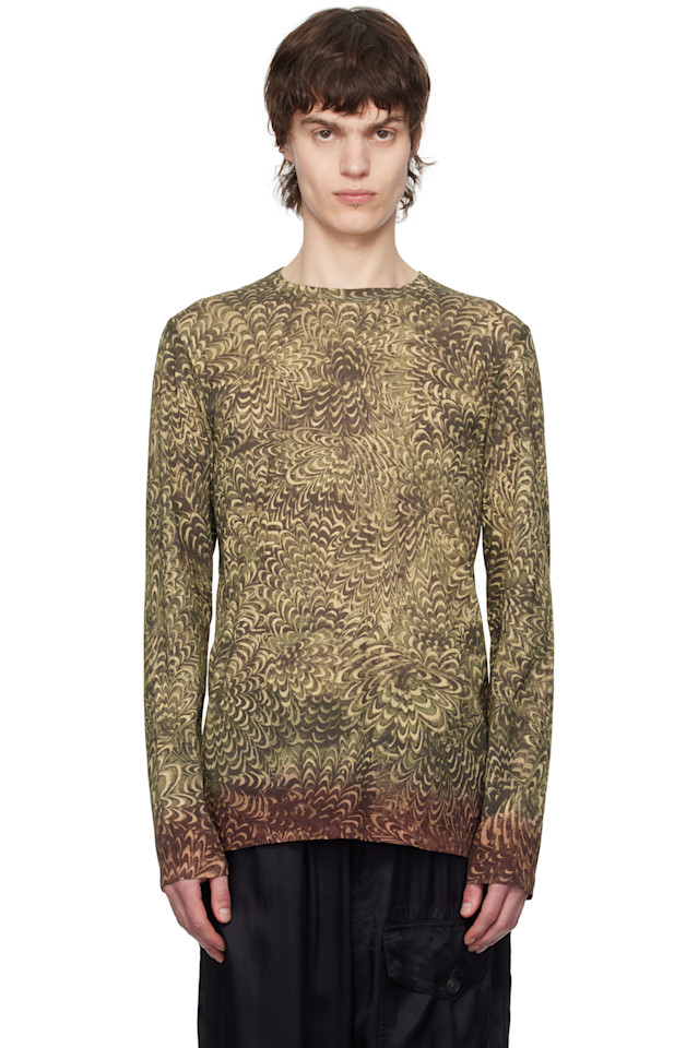 Футболка из хлопка с принтом Dries Van Noten, цвет anthracite
Футболка из хлопка с принтом Dries Van Noten, цвет anthracite