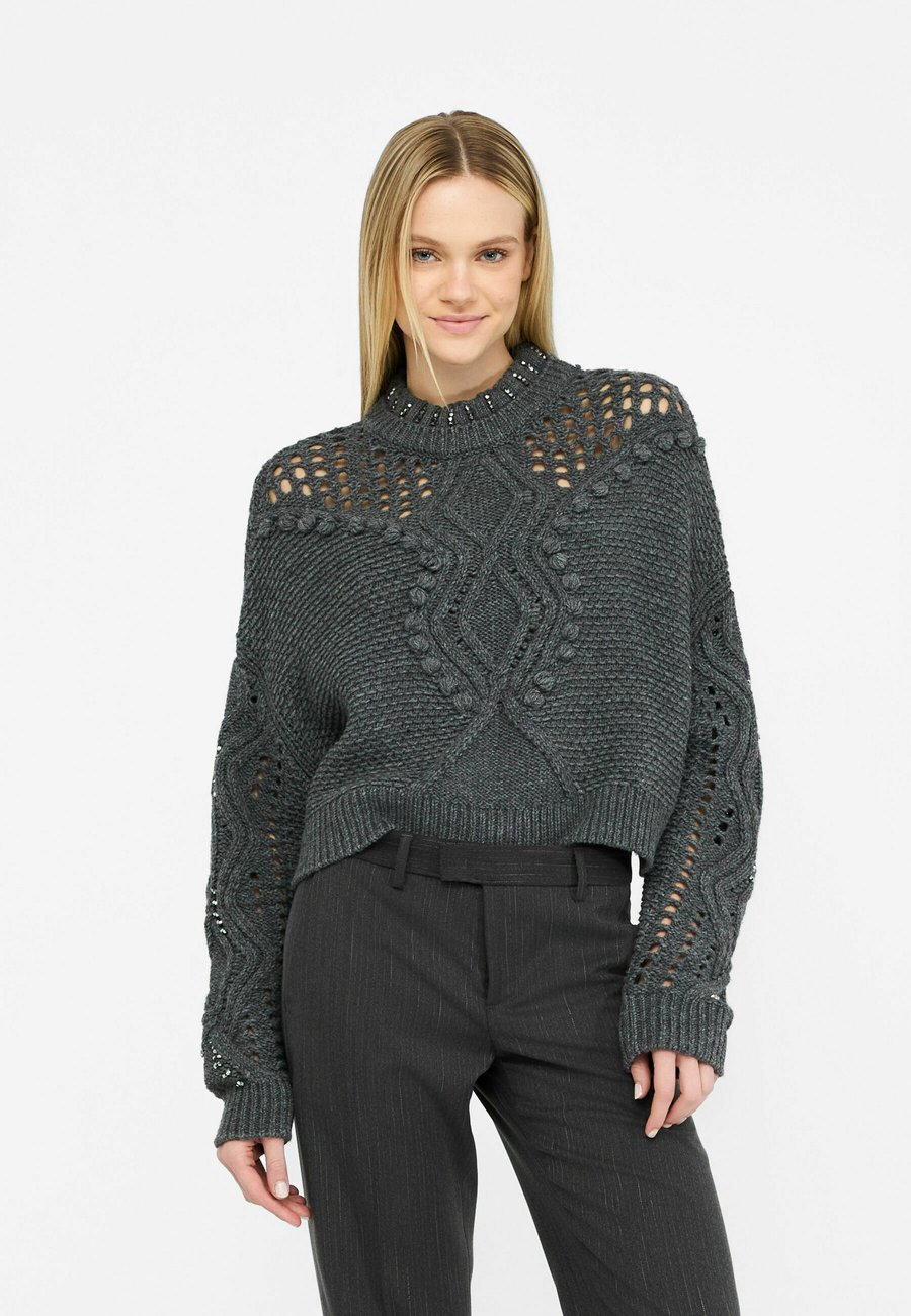 Джемпер LIU JO Jumper, Grey/Mottled Grey
Джемпер LIU JO Jumper, Grey/Mottled Grey