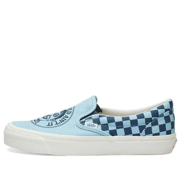 Кроссовки john van hamersveld x og classic slip-on 'stratosphere checkerboard' Vans, синий
Кроссовки john van hamersveld x og classic slip-on 'stratosphere checkerboard' Vans, синий