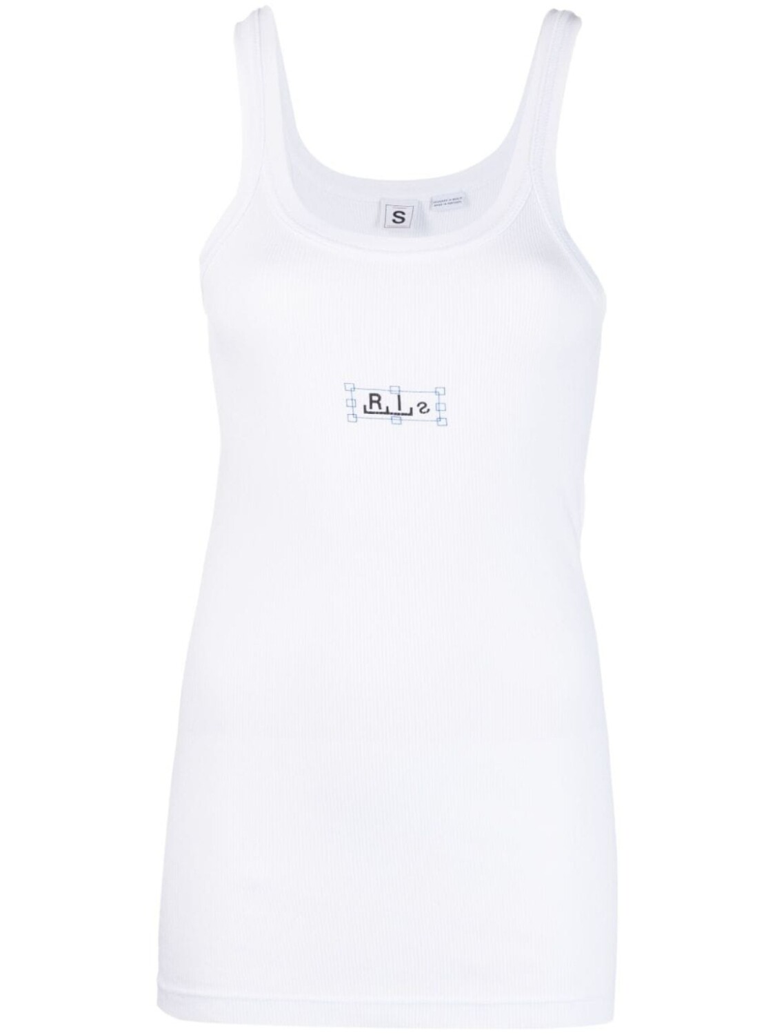 Random Identities топ в рубчик с логотипом, белый
Random Identities топ в рубчик с логотипом, белый