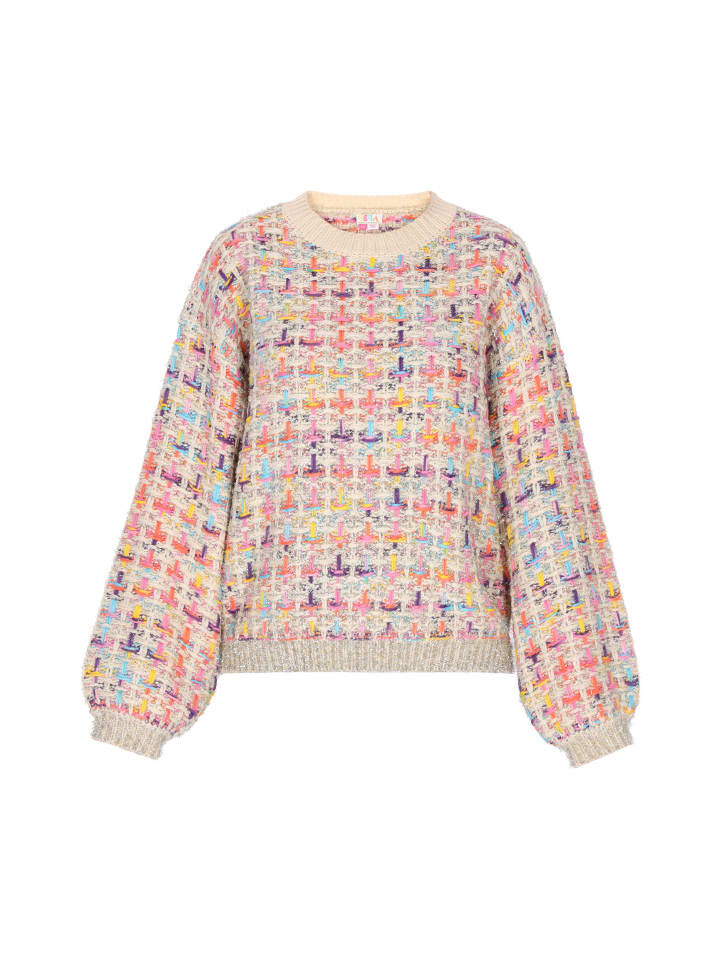 Пуловер IZIA, цвет wollweiss mehrfarbig
Пуловер IZIA, цвет wollweiss mehrfarbig