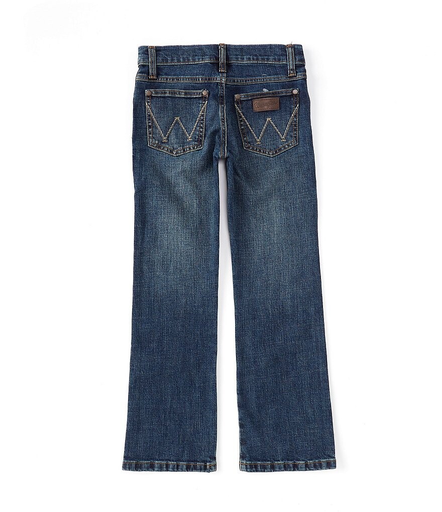 Джинсы узкого кроя Wrangler Big Boys 8–16 из денима с вырезом на штанинах, синий
Джинсы узкого кроя Wrangler Big Boys 8–16 из денима с вырезом на штанинах, синий
