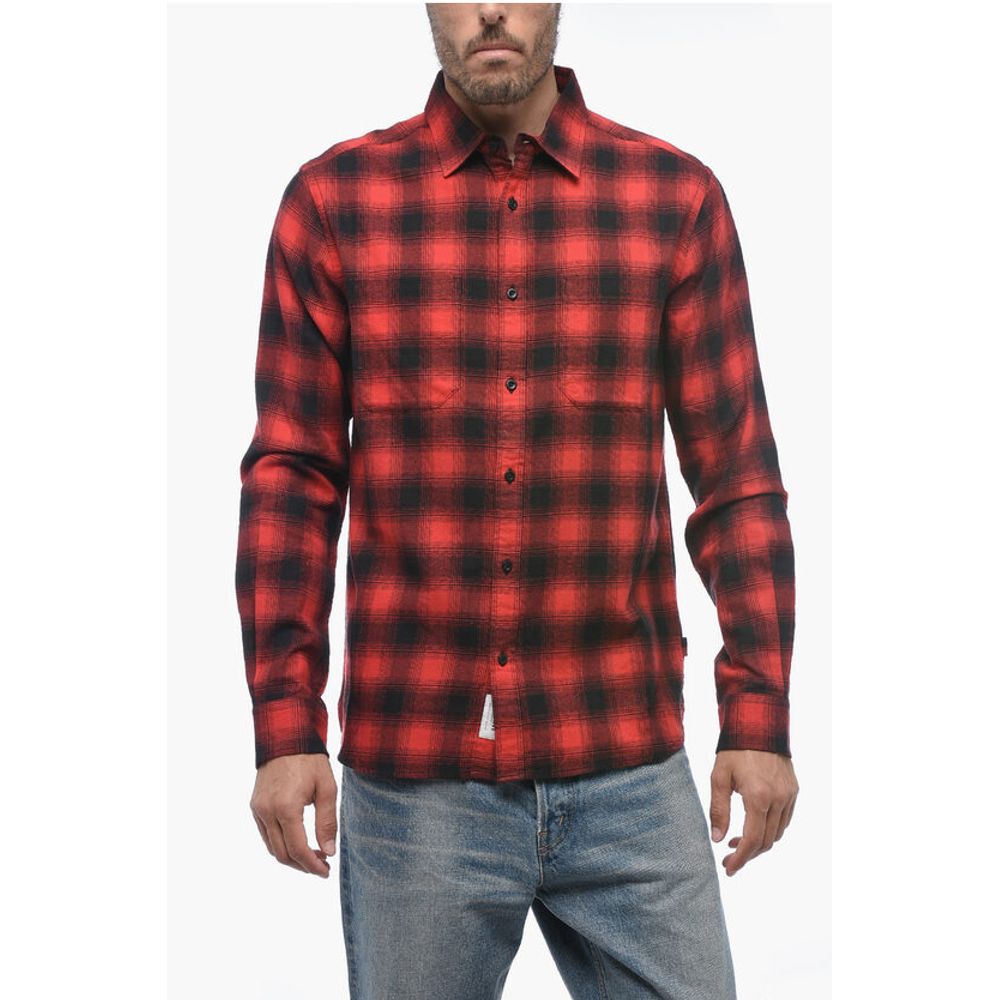 Рубашка из хлопковой фланели в клетку с двойным нагрудным карманом Woolrich, Bicolor
Рубашка из хлопковой фланели в клетку с двойным нагрудным карманом Woolrich, Bicolor