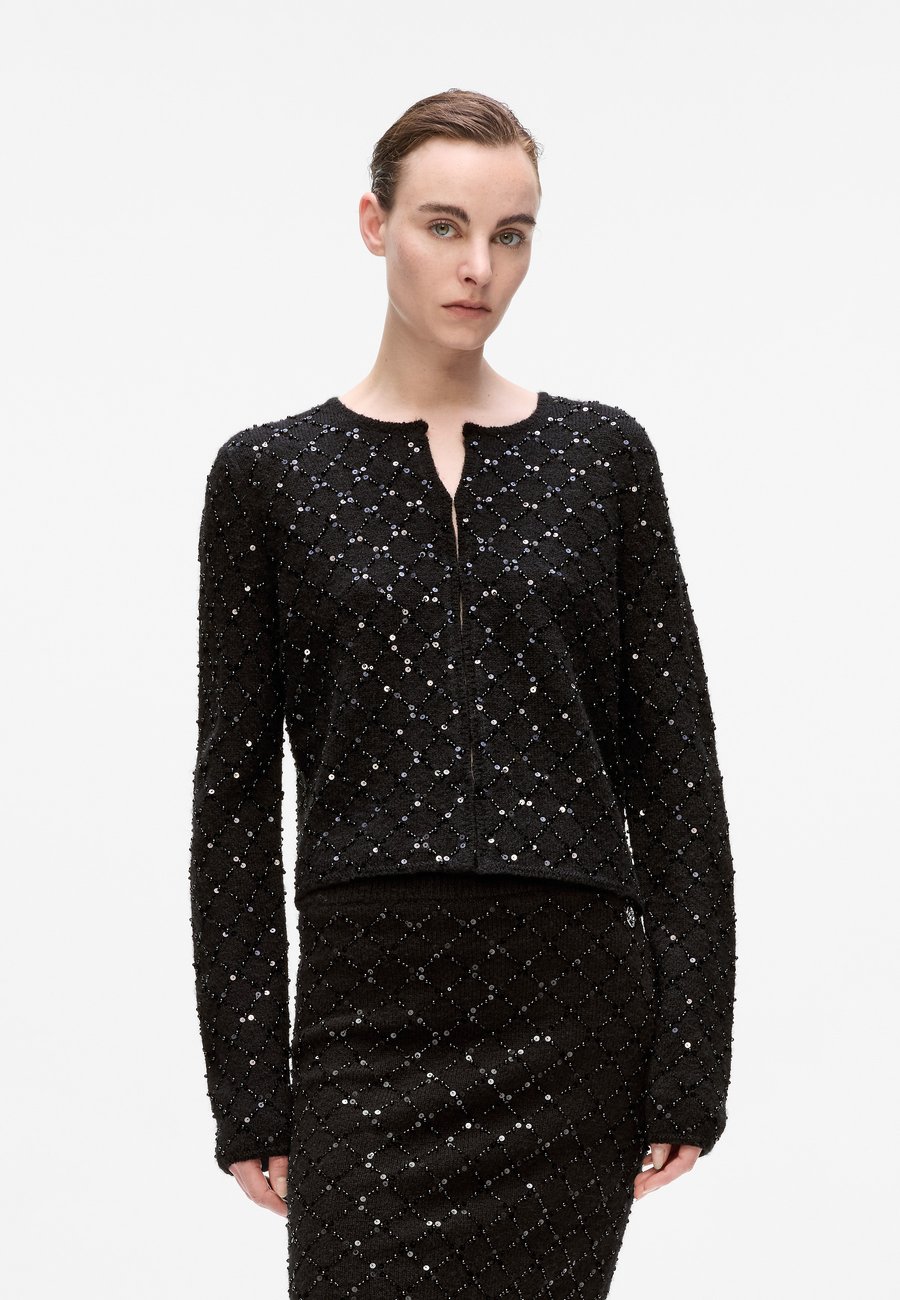 Кардиган KARL LAGERFELD SEQUIN, Black
Кардиган KARL LAGERFELD SEQUIN, Black