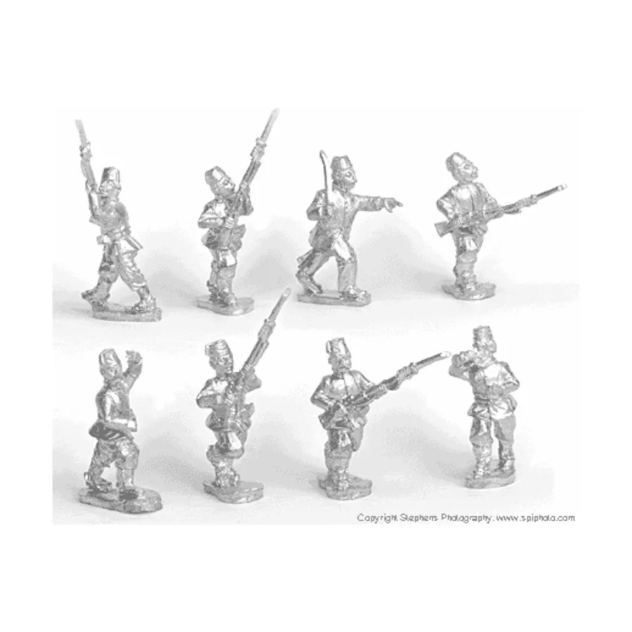 Египетская пехота наступает под командованием, Colonialism - The Sudan Campaign - The Dervishes (25mm) 
Египетская пехота наступает под командованием, Colonialism - The Sudan Campaign - The Dervishes (25mm)