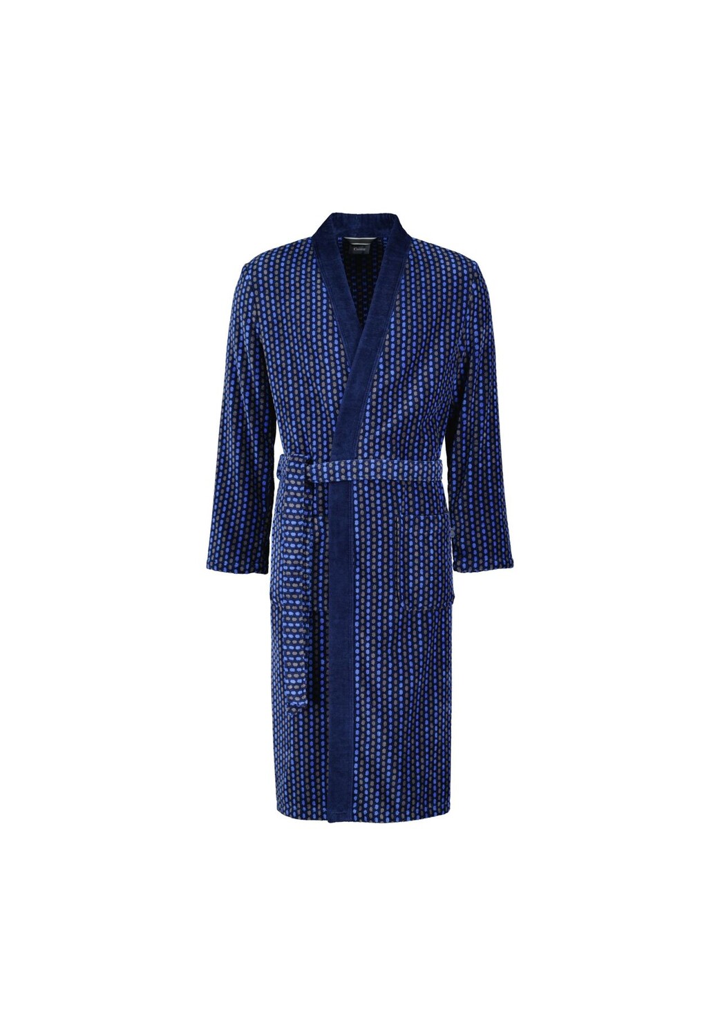 Халаты мужские Кимоно Graphic 4851 синий - 11 Cawö 
Халаты мужские Кимоно Graphic 4851 синий - 11 Cawö