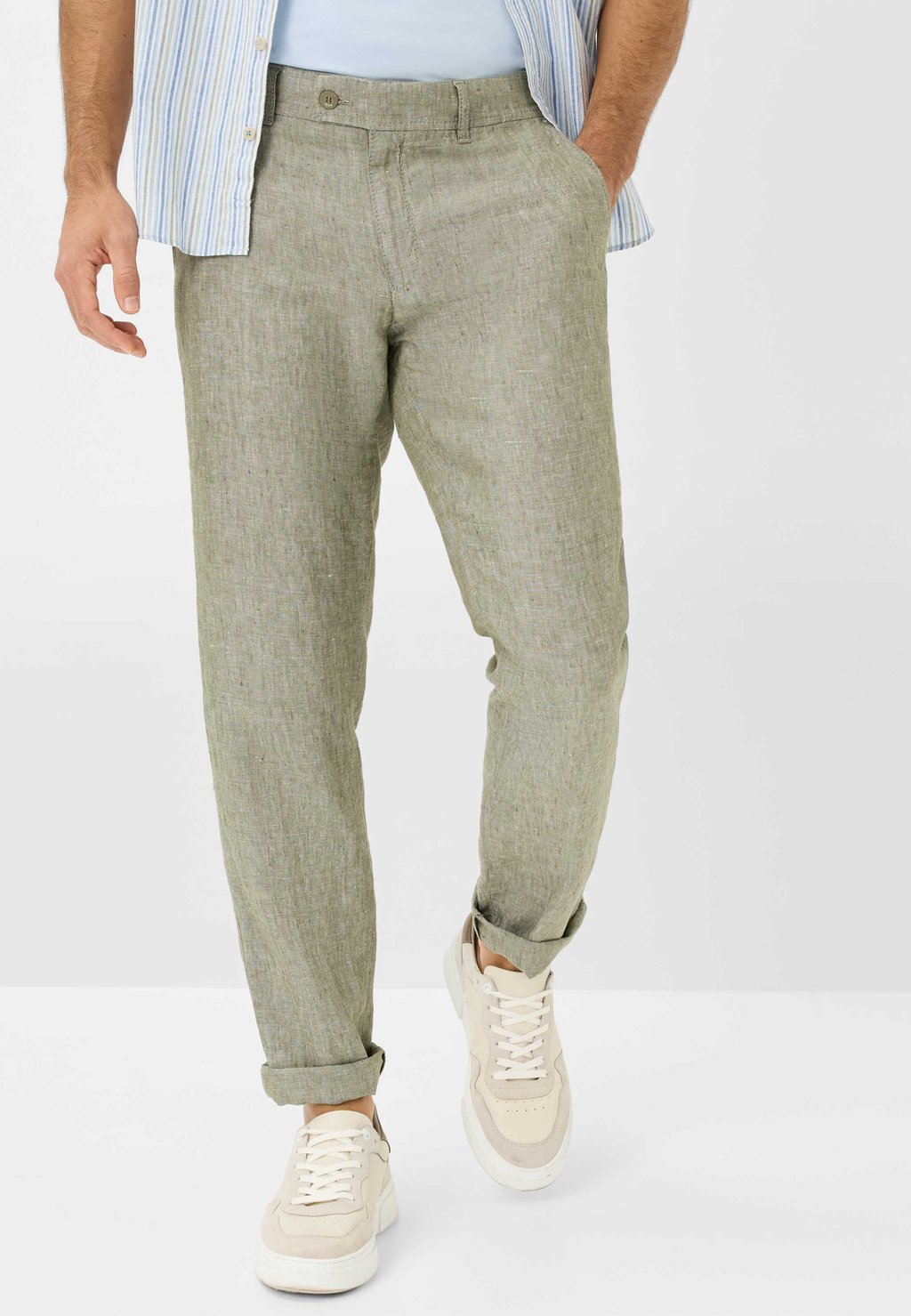 Чиносы STYLE EVANS BRAX, оливковый
Чиносы STYLE EVANS BRAX, оливковый