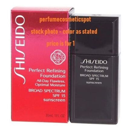 Идеальная тональная основа SPF 15 D20 30 мл Shiseido 
Идеальная тональная основа SPF 15 D20 30 мл Shiseido