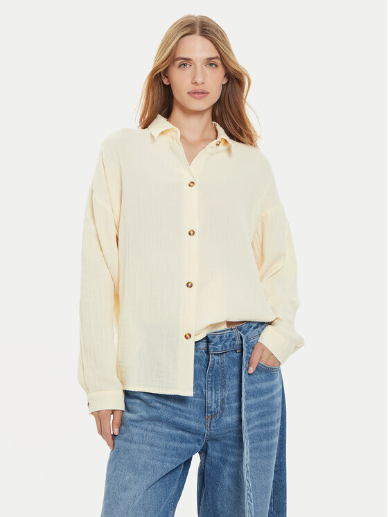 Рубашка свободного кроя Roxy, бежевый
Рубашка свободного кроя Roxy, бежевый