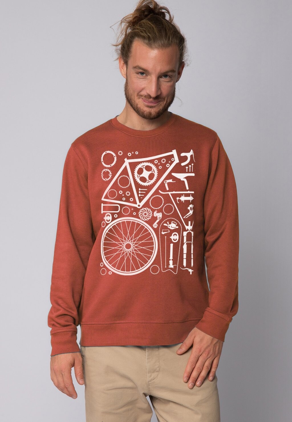 Толстовка FAHRRADTEILE watapparel, коричневый
Толстовка FAHRRADTEILE watapparel, коричневый