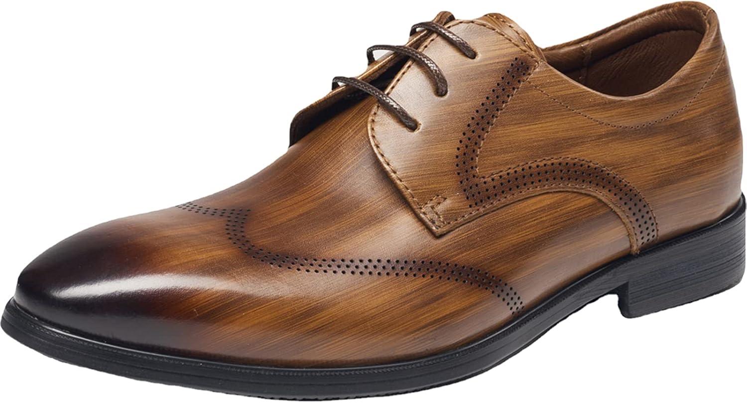 Мужские кожаные туфли дерби на шнуровке, униформа, оксфорды, формальные броги, мужские оксфорды, коричневые, США 6-6.5 / Великобритания 5-5.5 / ЕС 38 Wknbeu
Мужские кожаные туфли дерби на шнуровке, униформа, оксфорды, формальные броги, мужские оксфорды, коричневые, США 6-6.5 / Великобритания 5-5.5 / ЕС 38 Wknbeu