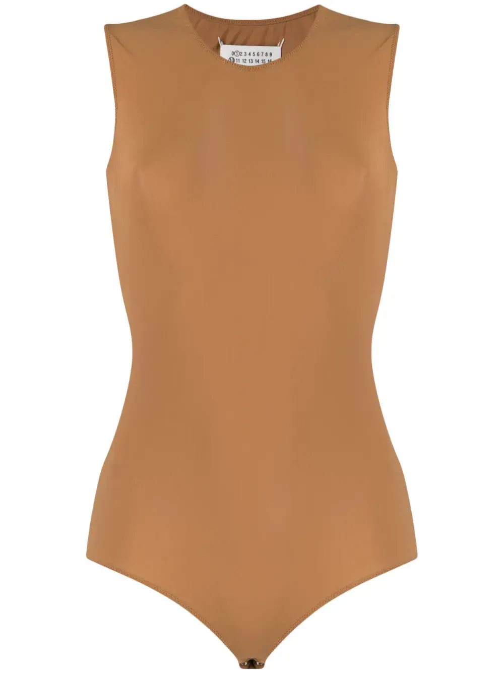 Боди с круглым вырезом MAISON MARGIELA, коричневый
Боди с круглым вырезом MAISON MARGIELA, коричневый