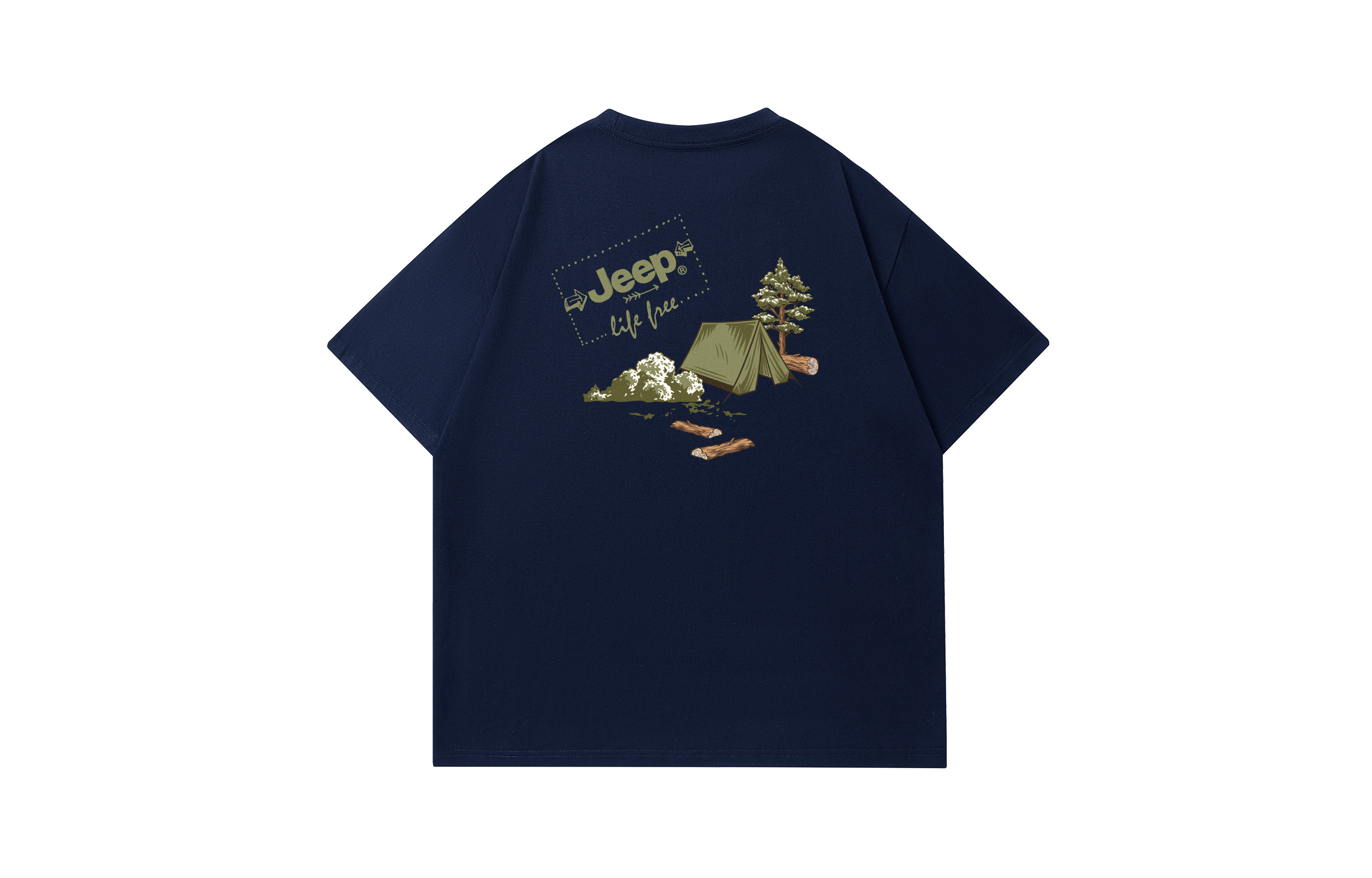 Футболки унисекс с круглым вырезом, умеренно прямой крой Jeep, темно-синий
Футболки унисекс с круглым вырезом, умеренно прямой крой Jeep, темно-синий