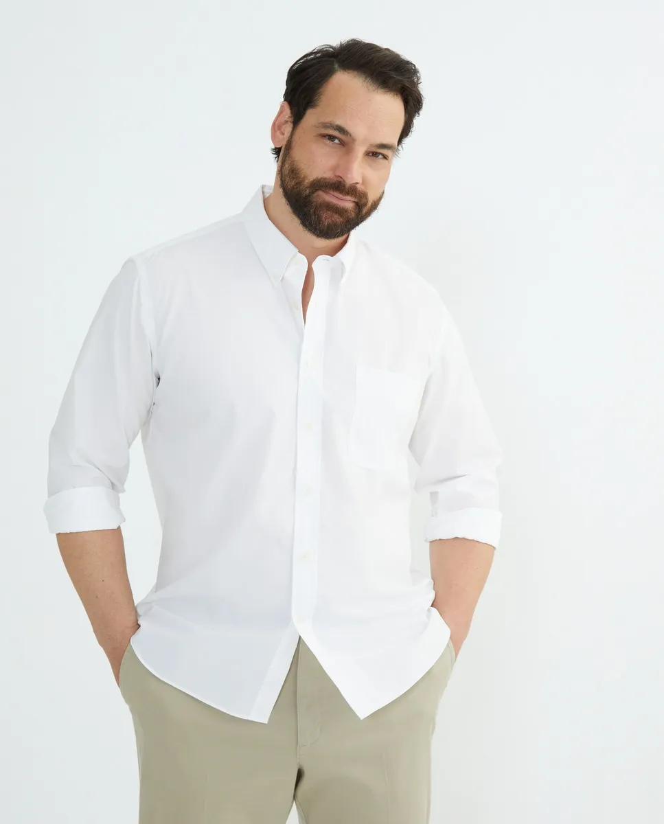 Мужская спортивная рубашка с длинными рукавами Emidio Tucci, белый
Мужская спортивная рубашка с длинными рукавами Emidio Tucci, белый