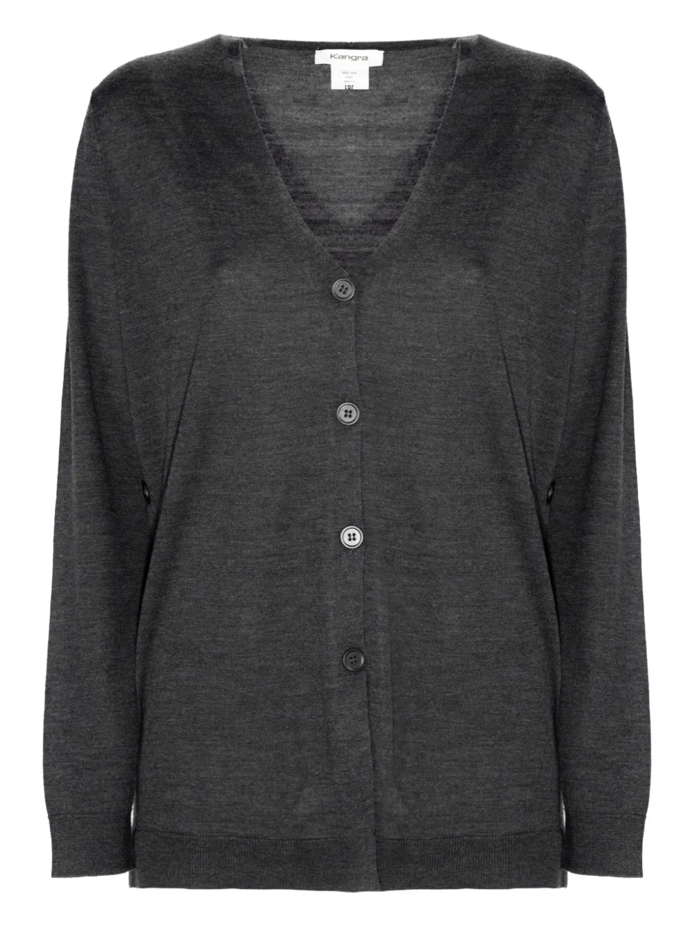 Кардиган с V-образным вырезом Kangra, серый
Кардиган с V-образным вырезом Kangra, серый