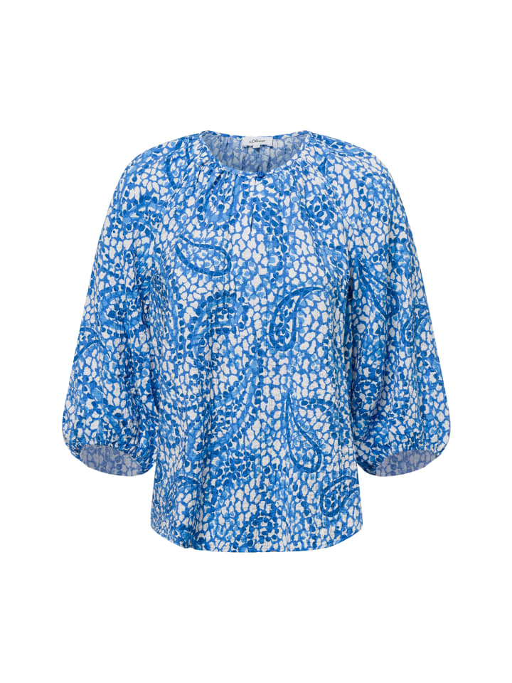 Блузка s.Oliver, цвет blau weiß
Блузка s.Oliver, цвет blau weiß