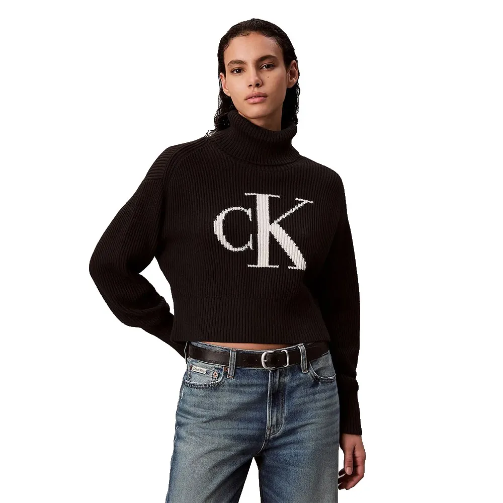 Свитер с высоким воротником Calvin Klein Jeans LV047D349G, черный
Свитер с высоким воротником Calvin Klein Jeans LV047D349G, черный