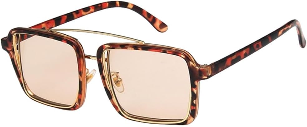 Женские солнцезащитные очки, мужские винтажные солнцезащитные очки большого размера, модные женские очки унисекс, металлическая оправа, защита от УФ-излучения UV400 MTZJH, Leopard
Женские солнцезащитные очки, мужские винтажные солнцезащитные очки большого размера, модные женские очки унисекс, металлическая оправа, защита от УФ-излучения UV400 MTZJH, Leopard