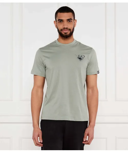 Футболка Regular fit Ea7, зеленый
Футболка Regular fit Ea7, зеленый