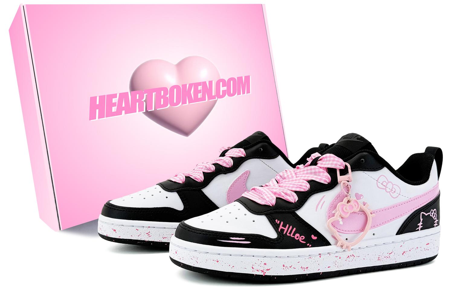 Nike Court Borough Suixin, Sweetheart Kitten, Box противоскользящие низкие детские скейтбординг кроссовки Black Pink Kids'
Nike Court Borough Suixin, Sweetheart Kitten, Box противоскользящие низкие детские скейтбординг кроссовки Black Pink Kids'