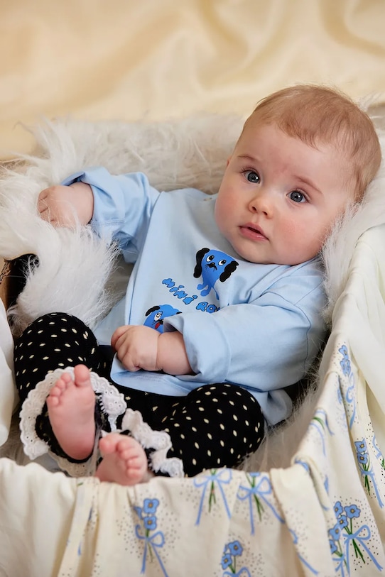 Детская хлопковая кофта с длинным рукавом «Собачка» Mini Rodini, синий
Детская хлопковая кофта с длинным рукавом «Собачка» Mini Rodini, синий