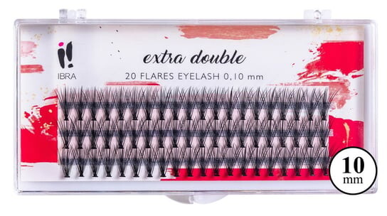 Пучки ресниц 0,10 С 10 мм Ibra, Extra Double
Пучки ресниц 0,10 С 10 мм Ibra, Extra Double